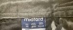 Elastic back trousers / grey pants. size 14
