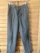 Elastic back trousers / grey pants. size 14